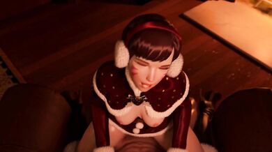 The Naughty Elf of Winter: D.va's Horny Holiday Fuckfest [Explicitly Yours]