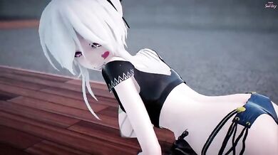 Sky Miku and Haku's Insect Sex Romp