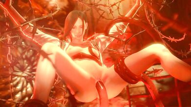 Juli Kidman's Slutty Tentacle Gangbang [HentaiCartel]