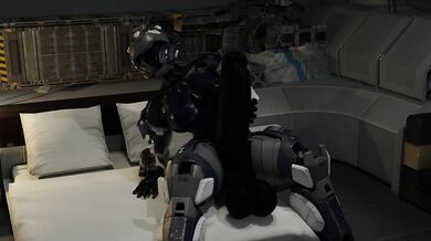 HUGE Frozen Cocks Fucking Hot Sluts in Silence - Halo