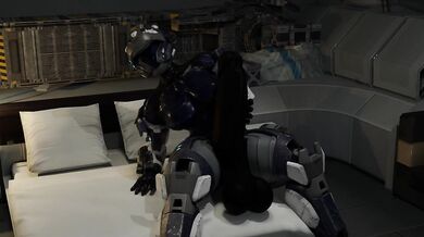 HUGE Frozen Cocks Fucking Hot Sluts in Silence - Halo