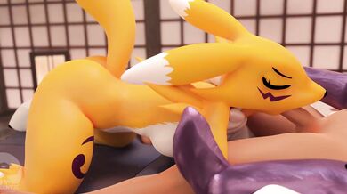 The Tale of Renamon's Oral Pleasure - A Furry Love Story