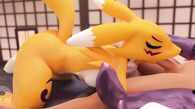 The Tale of Renamon's Oral Pleasure - A Furry Love Story