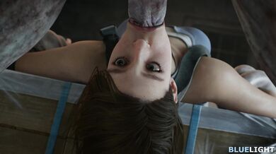 [4K Ultra HD] Jill Valentine and Nemesis Get Blue Balled