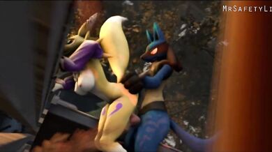 [Mrsafetylion] Male Lucario and Female Renamon's Digimon Revelations