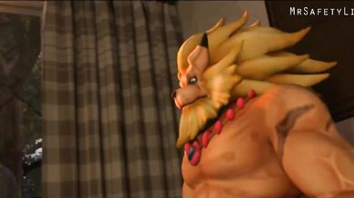 [Mrsafetylion] Male Lucario and Female Renamon's Digimon Revelations