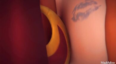 Urbosa and Zelda's Steamy Lesbian Romp with MagMallow.