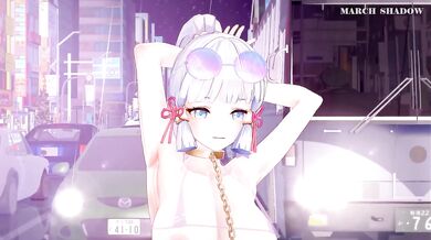 [March Shadow] Ayaka's Naughty Dancing for Your Pleasure