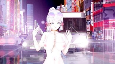 [March Shadow] Ayaka's Naughty Dancing for Your Pleasure