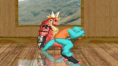 Aleksandr's Giant Load Explodes on Delga's Face!