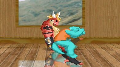 Aleksandr's Giant Load Explodes on Delga's Face!