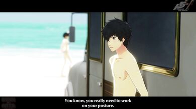 Makoto's Bare Beach Bonanza [Bunnxarts]