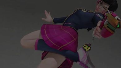 Anal-Loving Overwatch D.VA Too Adorable for the Academy