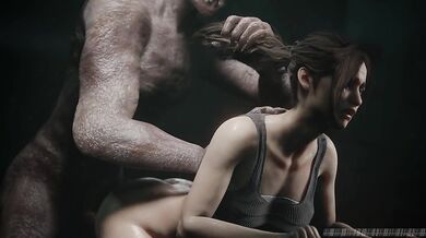 Claire Redfield's Forced Fuckfest with the Undying Rapist