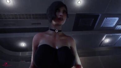 Riding Ada Wong's Desk - A Devious Office Romp