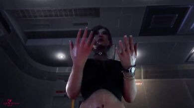 Riding Ada Wong's Desk - A Devious Office Romp