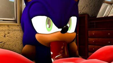 Wector's Sonic Oral Sex Adventure with Knuckles - Part 3