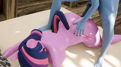 Trixie and Twilight Bone Fest