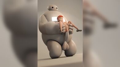 Sleazy Sexcapades of Baymax and Slutty Gwen
