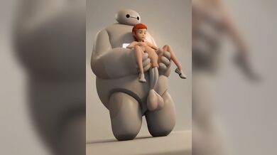 Sleazy Sexcapades of Baymax and Slutty Gwen