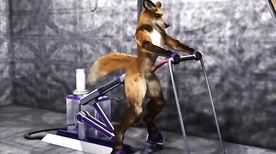 Furry Fuck Fest: Taurin's Adventure with the Yiffing Machine