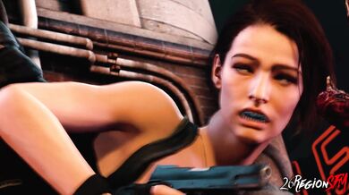 Jill Valentine's Sexy Showdown Against Nemesis [New HD Release]