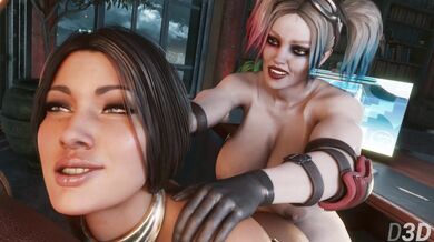 Harley Quinn and Wonder Woman Get Dirty in 4K