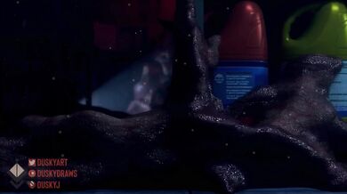 Tentacularly Trapped in a Wall, Jill Valentine's Hentai Horror!