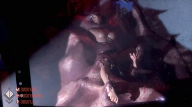 Tentacularly Trapped in a Wall, Jill Valentine's Hentai Horror!