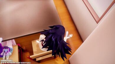 My Hero Academia: Futa Version Midoriya and Midnight