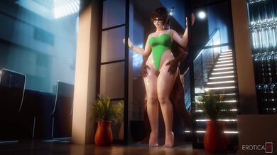 Tightest of All: Mei's Shower Blowjob