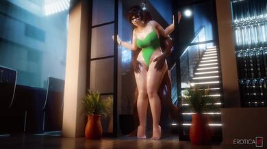 Tightest of All: Mei's Shower Blowjob