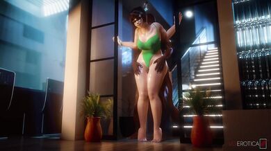 Tightest of All: Mei's Shower Blowjob
