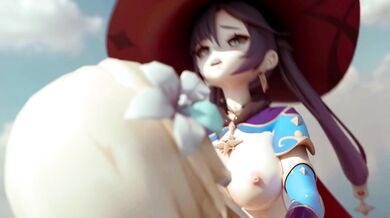Mona's Wet Dreams Come True With Lumine's Unstoppable Cock!
