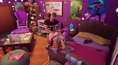 Tracy's Epic Fuck Quest in the Land of Fortnite [SleepzHour]