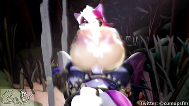 - Annie Hastur Gives Jinx a Boob Fuck