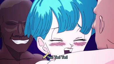 Bulma Gets Nailed by the Whole Team in Ultra HD Quality!