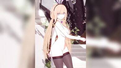 Nude Girl Gyrates Wildly