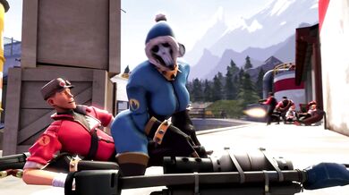 Busty Bombshell Blasts Her Big Guns in a Blazing Battle Royale