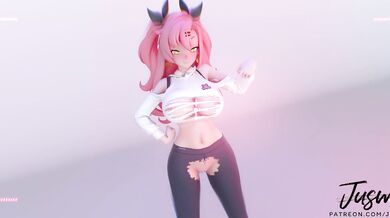 Nicole's Jiggly Juggs and Her Wet Wobbling Booty in 'Zenless Zone Zero'