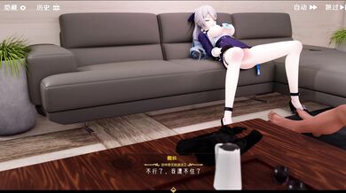 Bronya's Tight Office Slut Squeezed and Squirted in HD Quality