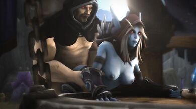 Sylvanas Windrunner Taken by Nathanos in 'The G Works' Porn Video