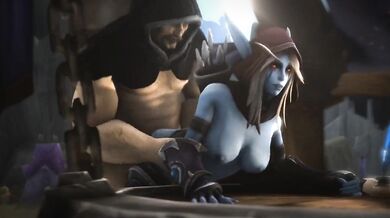 Sylvanas Windrunner Taken by Nathanos in 'The G Works' Porn Video