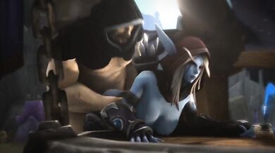 Sylvanas Windrunner Taken by Nathanos in 'The G Works' Porn Video