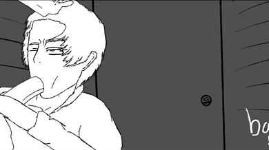 Public Bathroom Face-Fucking: Baba Animator's Wild Adventure