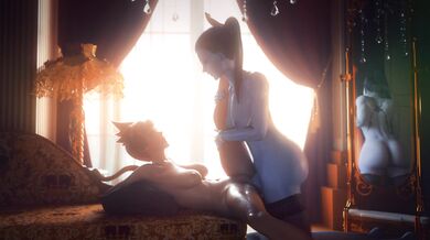 Taking Over: The Futa Widow and Her Apprentice Tracer[UltraHD]
