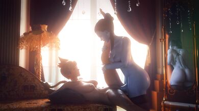 Taking Over: The Futa Widow and Her Apprentice Tracer[UltraHD]