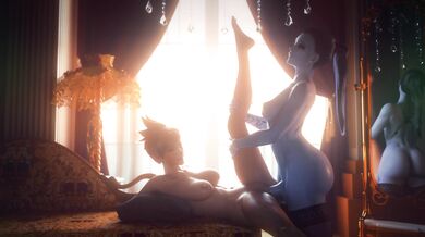 Taking Over: The Futa Widow and Her Apprentice Tracer[UltraHD]
