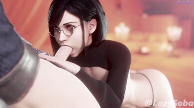 - Tifa's Ravenous Throat Fucking