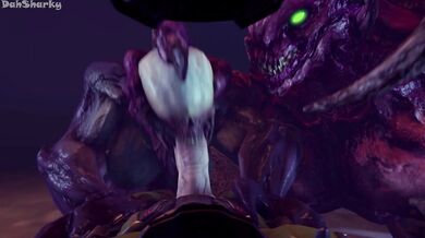 Sexually depraved succubi return to life with a vengeance in “Revived Demon Harlots: The DahSharky Collection”